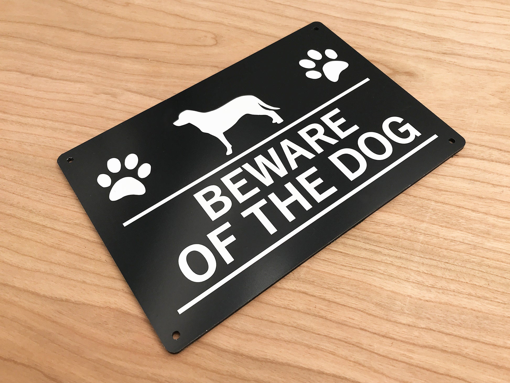 Beware of the Dog / Dogs Notice Sign – by origindesigned – Signs