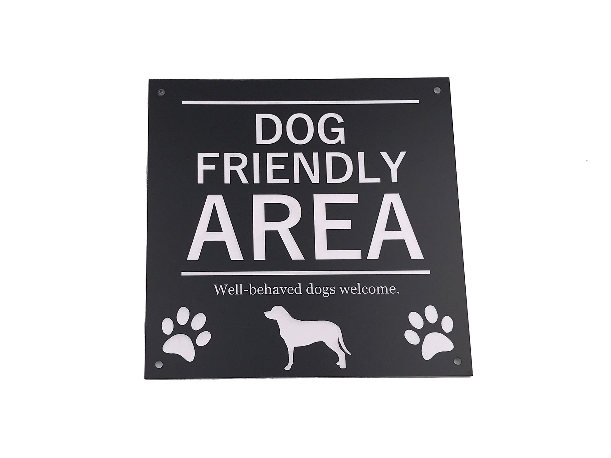 Dog Friendly Area Sign – by origindesigned – Signs