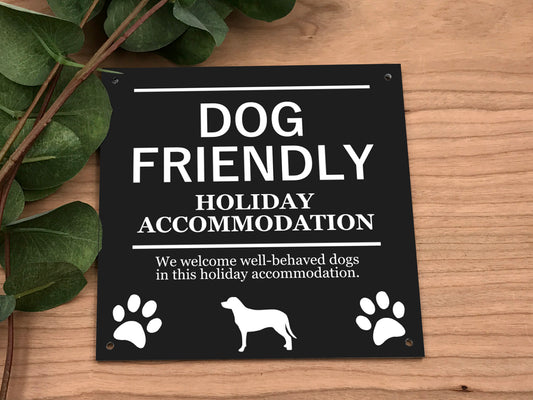 Dog Friendly Holiday Accommodation Sign – by origindesigned – Signs