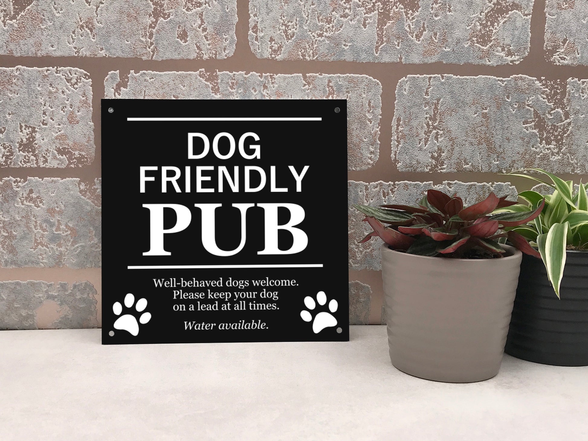 Dog Friendly Pub Sign – by origindesigned – Signs