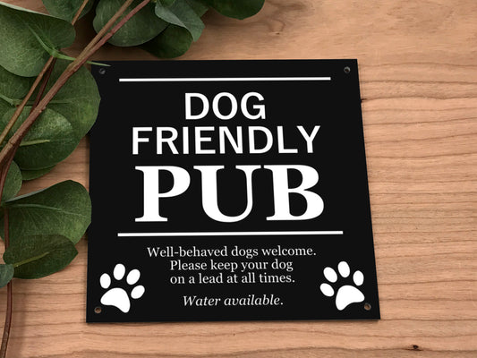 Dog Friendly Pub Sign – by origindesigned – Signs