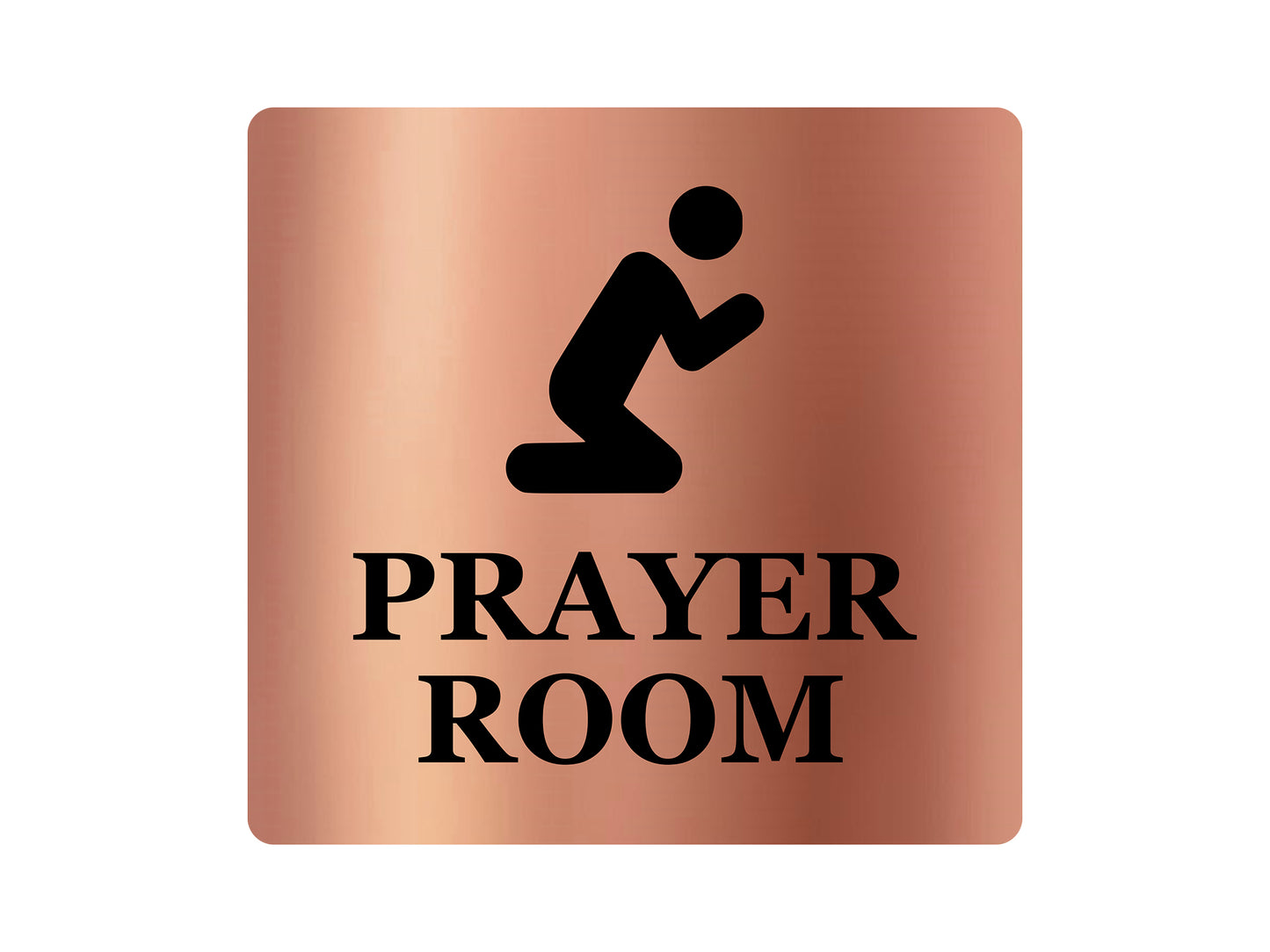Prayer Room - Adhesive Door Sign