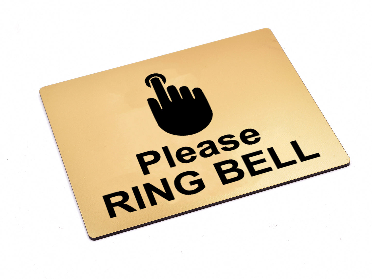 Please Ring Bell - Adhesive Sign – by origindesigned – Signs