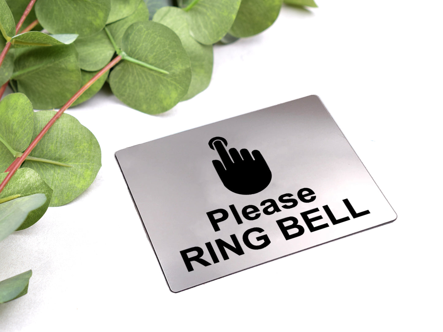 Please Ring Bell - Adhesive Sign – by origindesigned – Signs