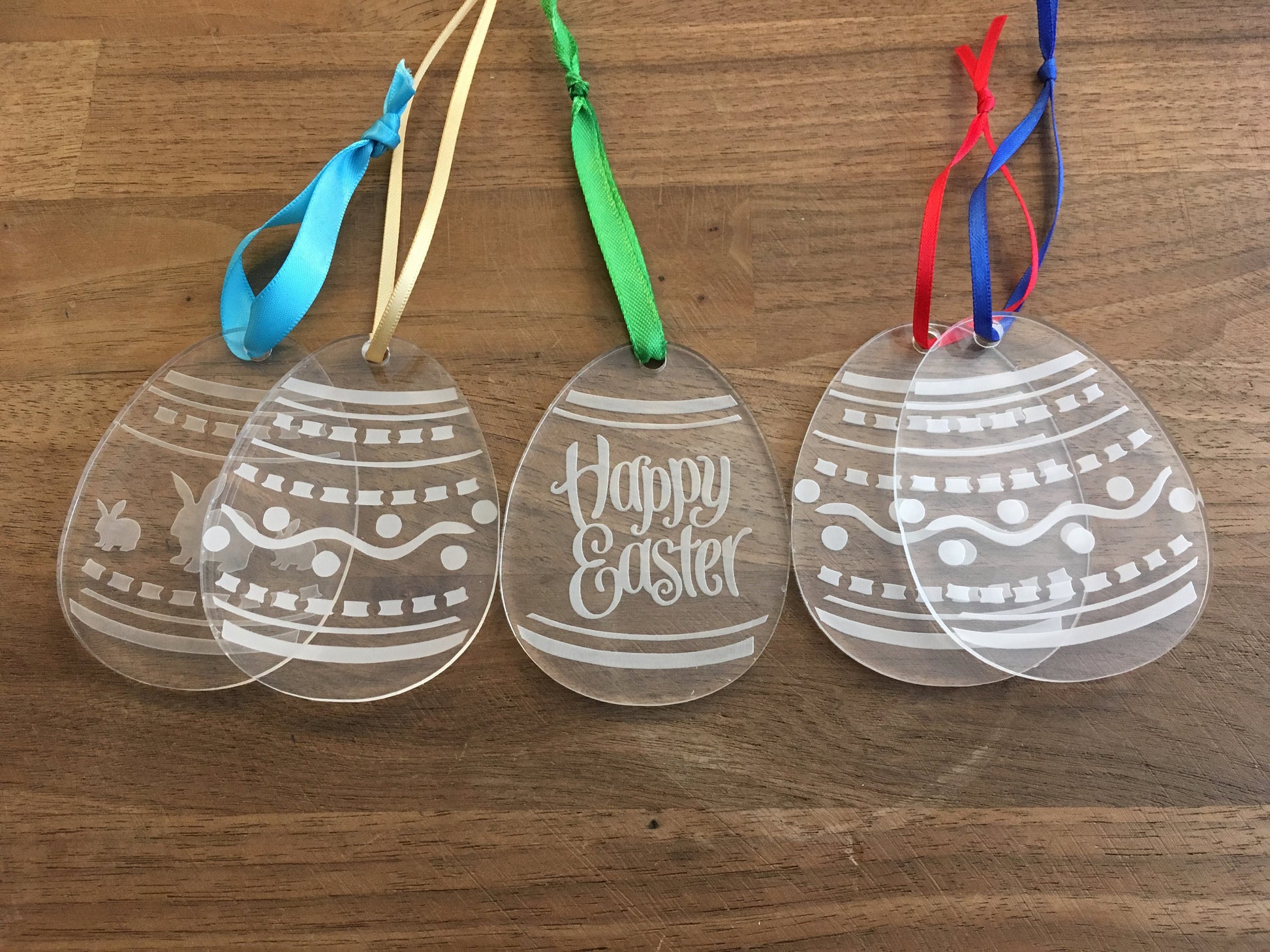 Hanging Easter Egg Decorations - pack of 5 – by origindesigned – Signs