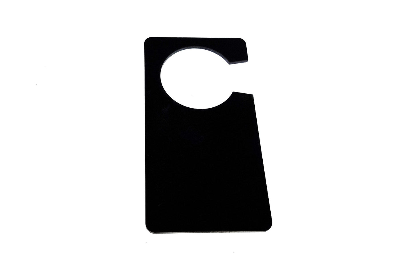 Metallic Silver Do Not Disturb, Room Door Hanger – by origindesigned – Signs