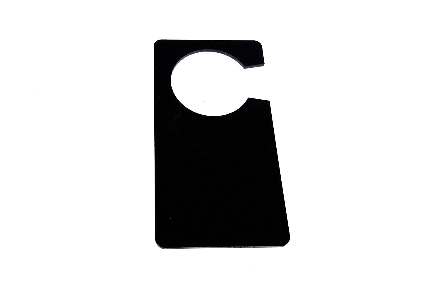 Metallic Silver Do Not Disturb, Room Door Hanger – by origindesigned – Signs