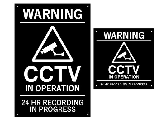 CCTV In Operation Warning Sign – by origindesigned – Security & CCTV Signs