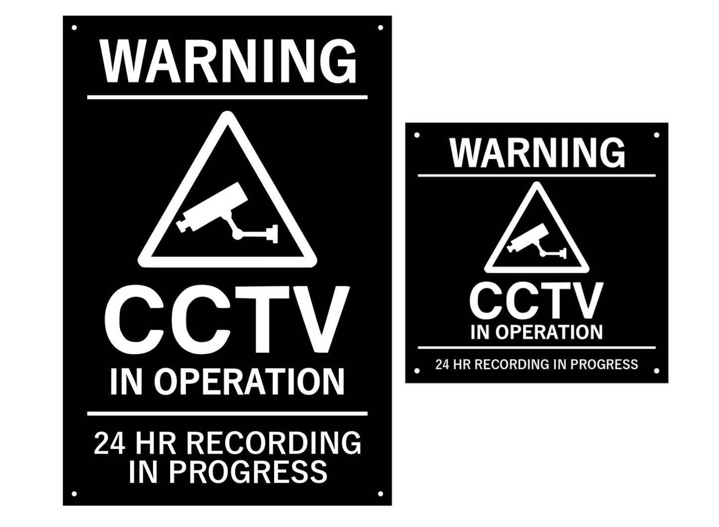 CCTV In Operation Warning Sign – by origindesigned – Security & CCTV Signs