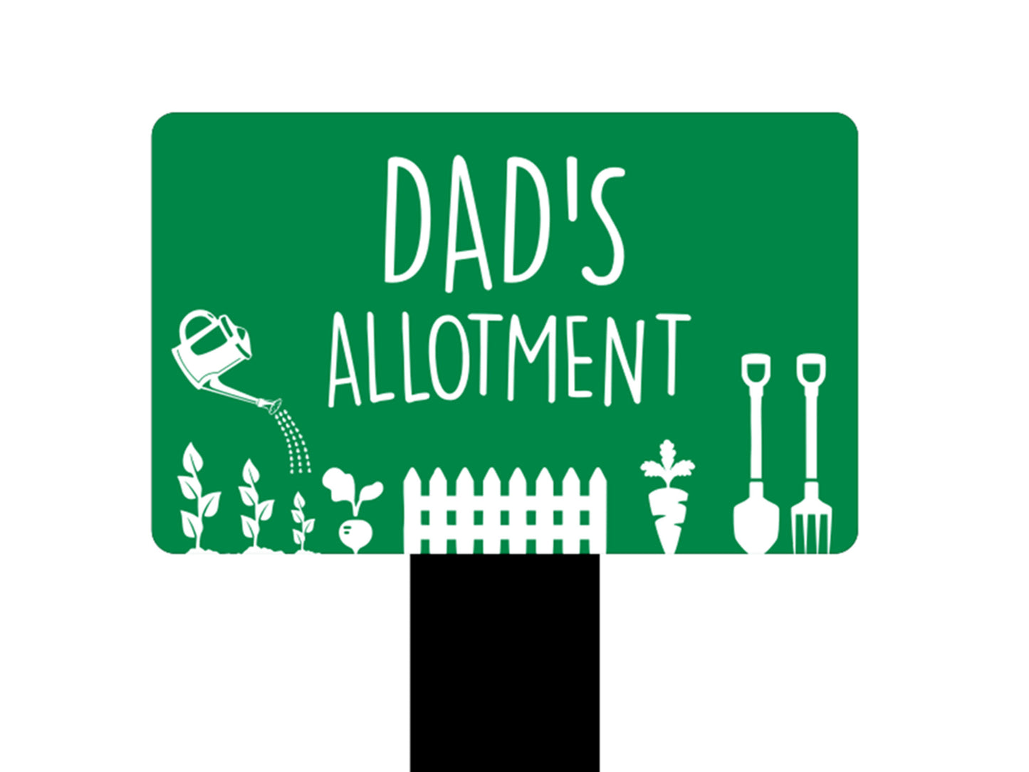 Green Allotment Sign – by origindesigned – Garden & Outdoor Signs