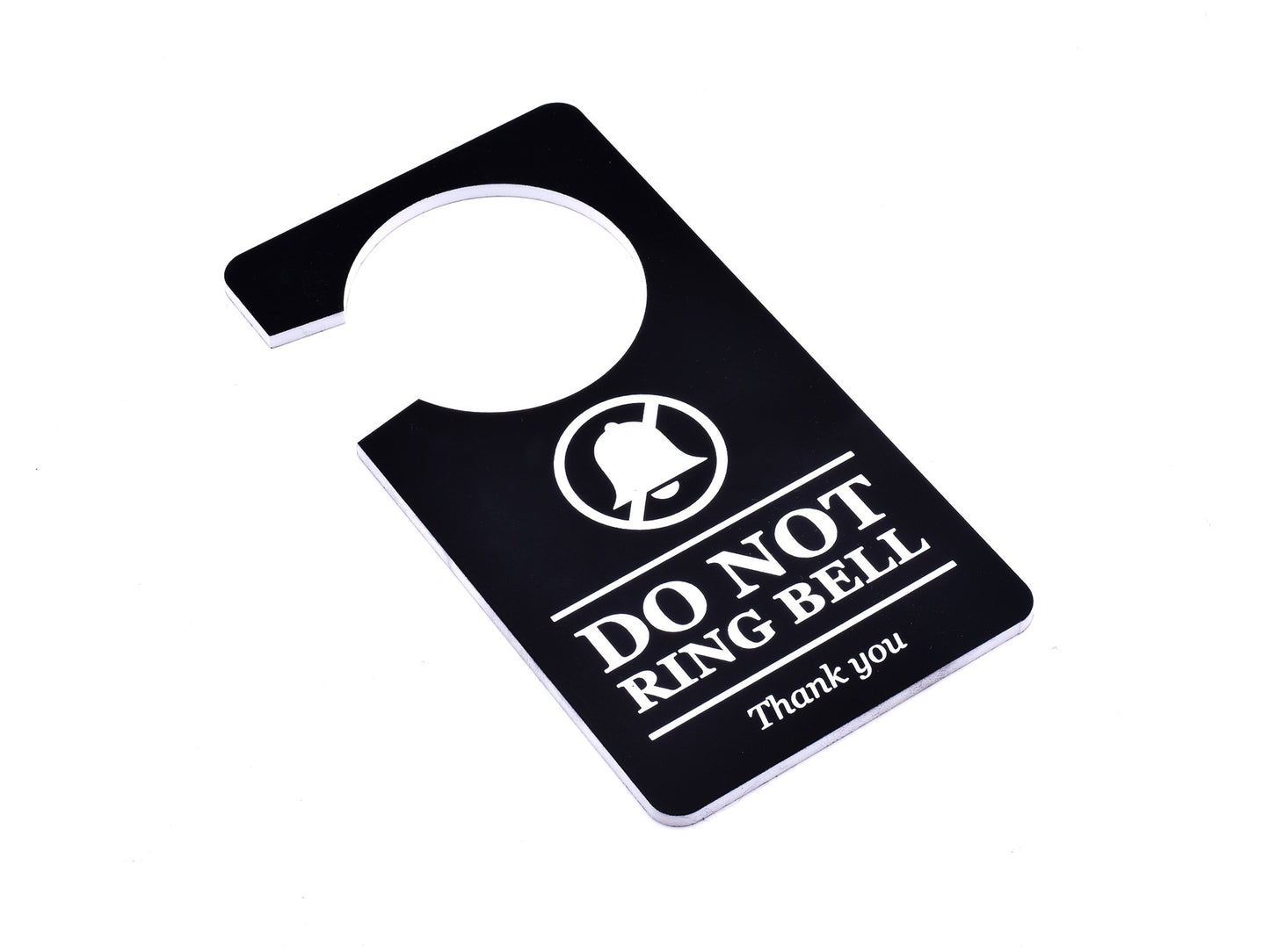 Do Not Ring Bell - DND Door Hanger – by origindesigned – Signs
