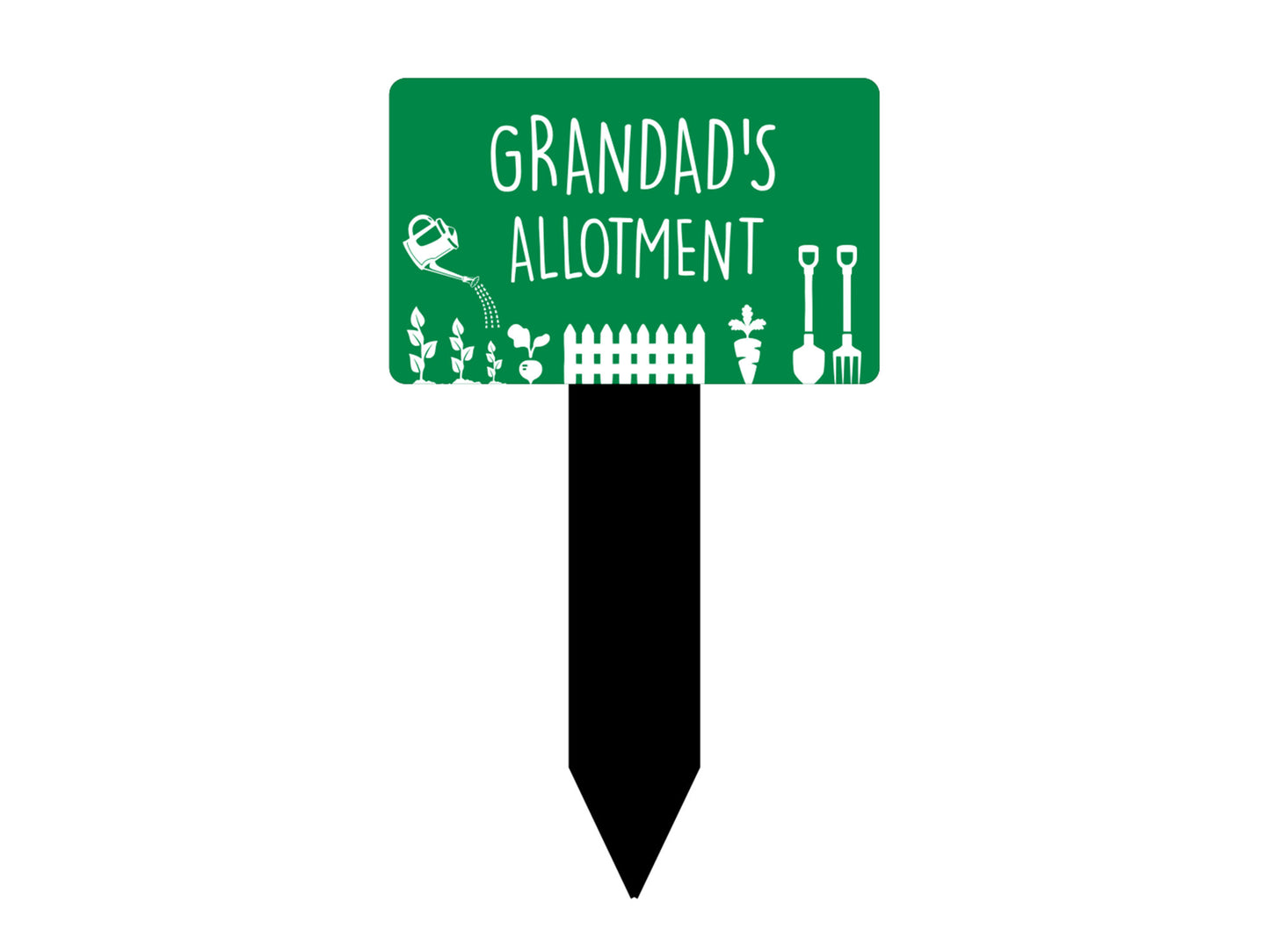 Green Allotment Sign – by origindesigned – Garden & Outdoor Signs